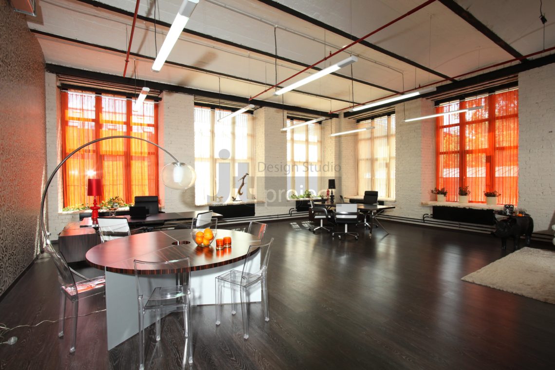 Дизайн кабинета офиса компании Paolo Conte